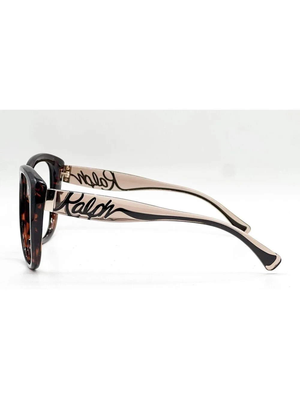 Ralph Lauren RA5117 502 T5 Dark Havana Rectangle Eyeglass Frames 59-16-140